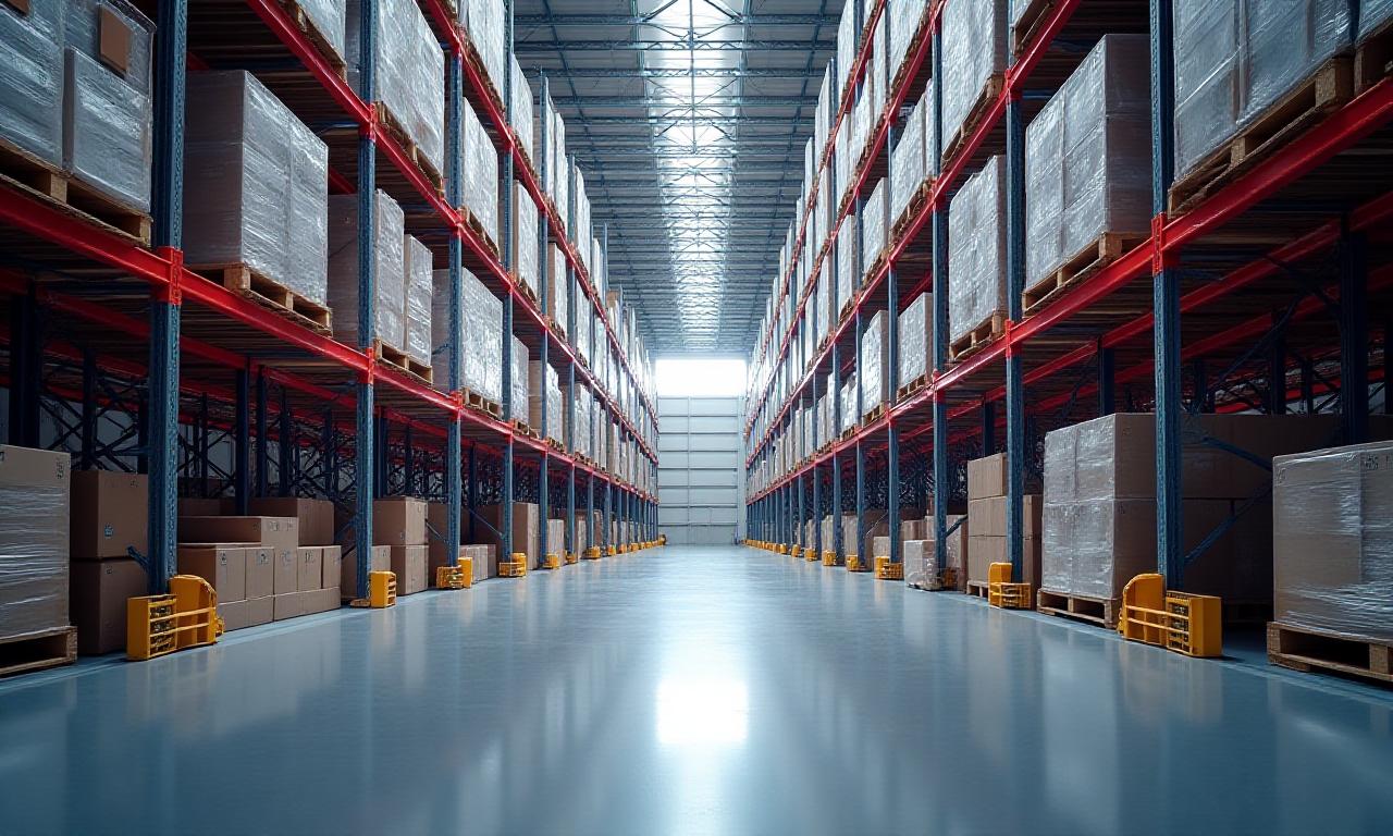 Modern High-Tech Warehouse Facility